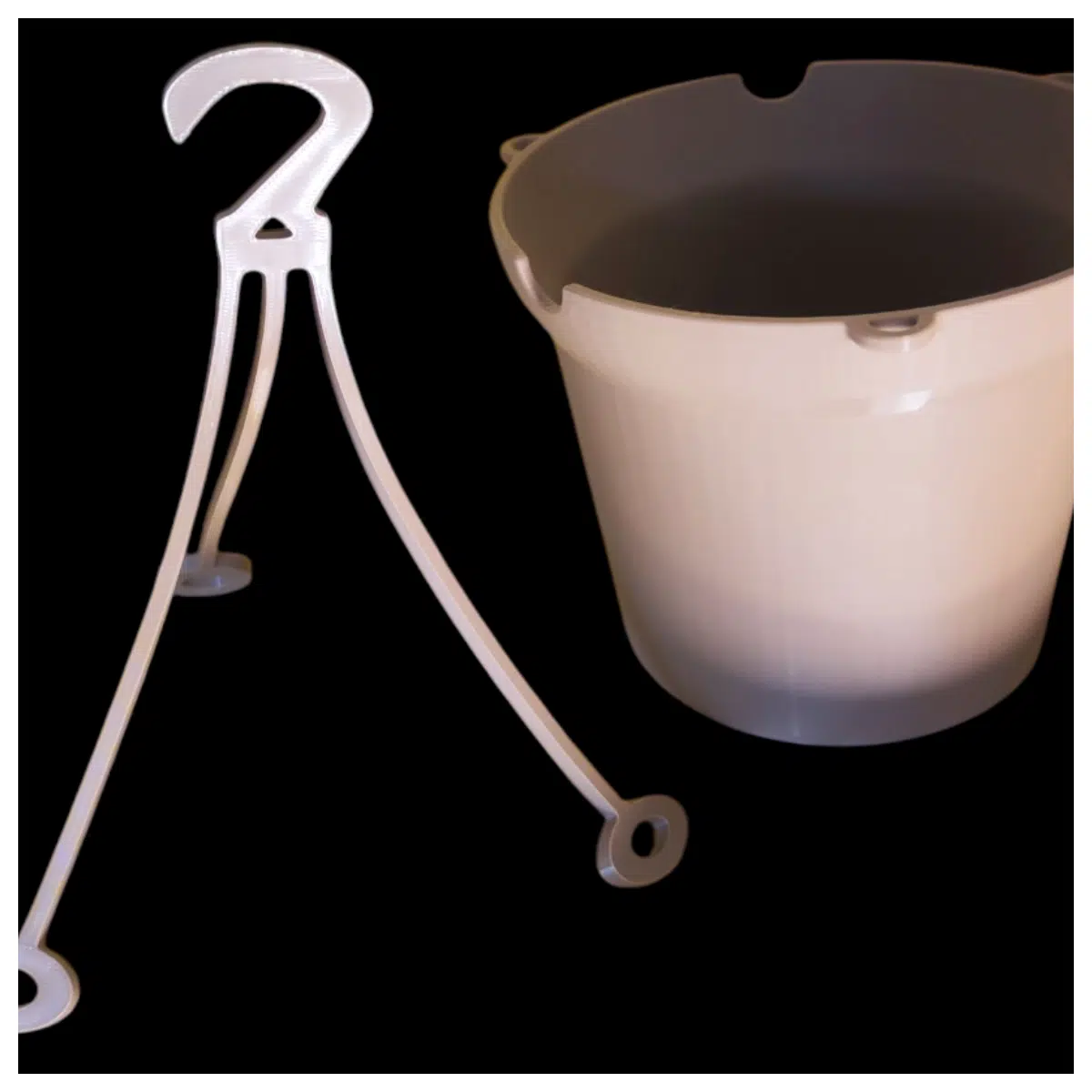 hanging planter bracket for indoor outdoor plants macrame ceiling hook duty flower pot holder