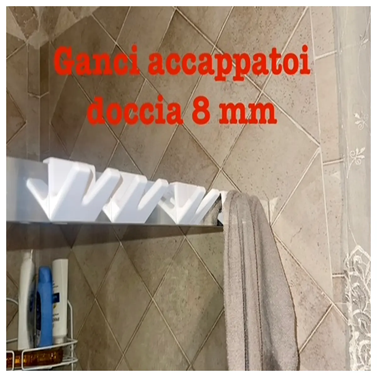 bathroom robe hook shower rod hanger for bathrobe towel holder wall mounted duty