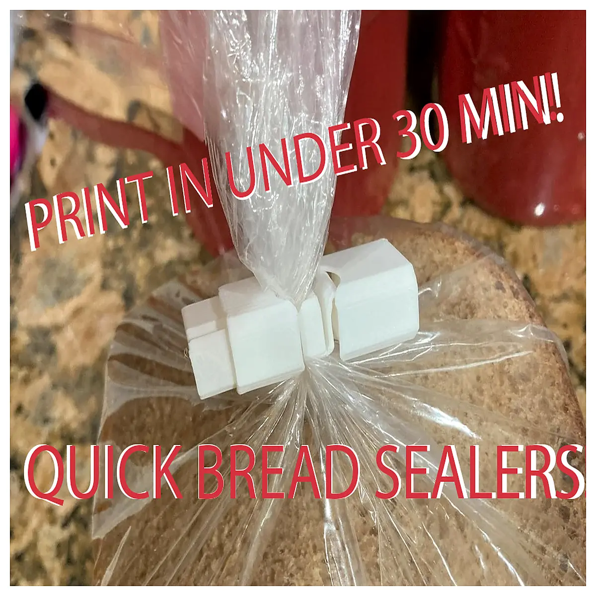 silicone bread clip seal bag storage organizer kitchen counter fresh keeping