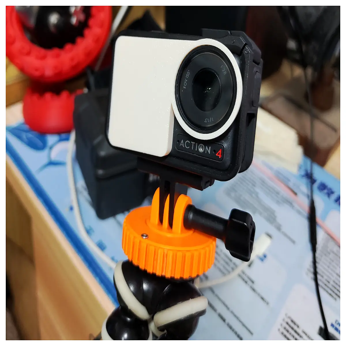 Action Camera Rotation Gimbal 360 Degree Panoramic Stabilizer Action Camera Accessories Rotation Gimbal Parts