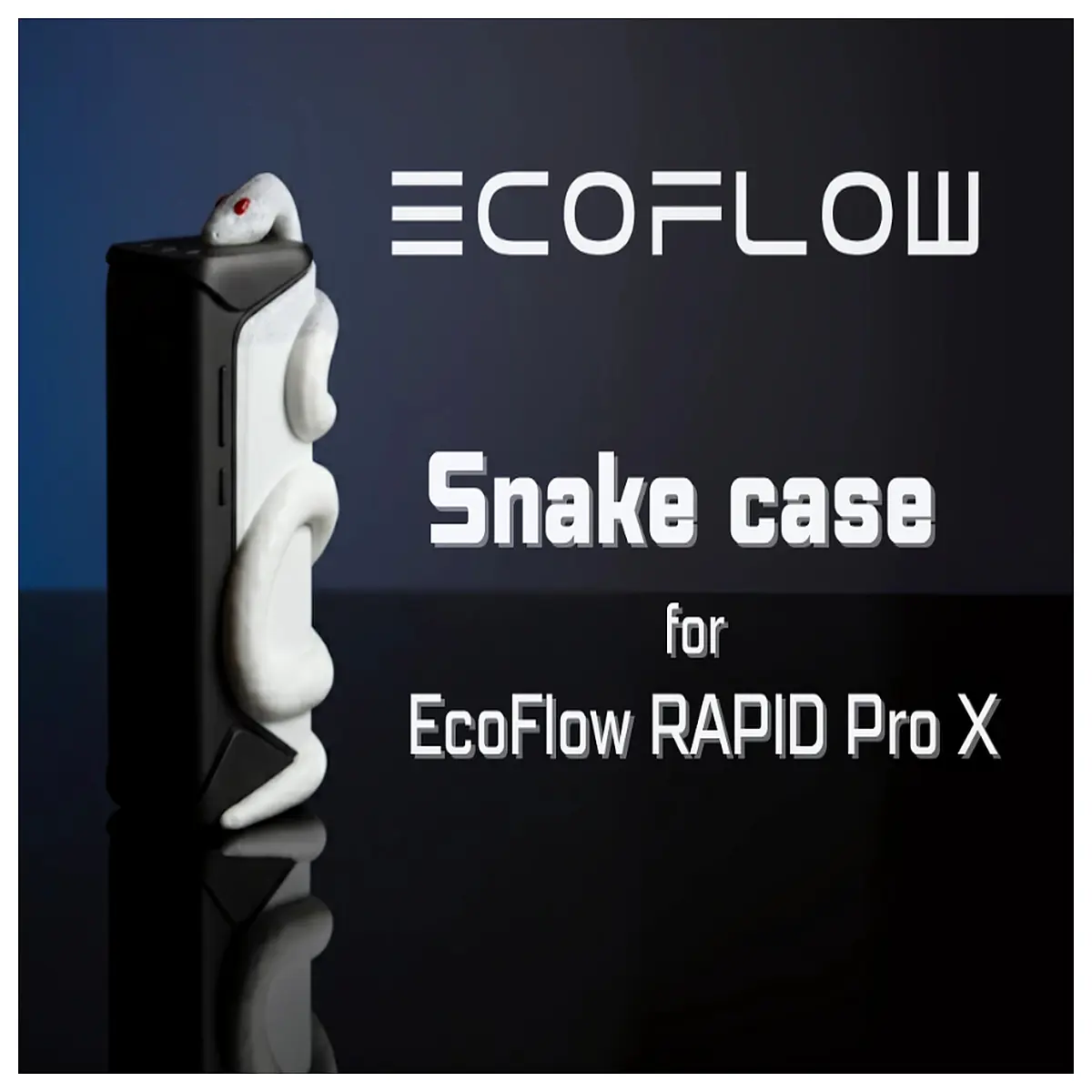 ecoflow pro protective case cover silicone waterproof shockproof carrying bag for portable power station