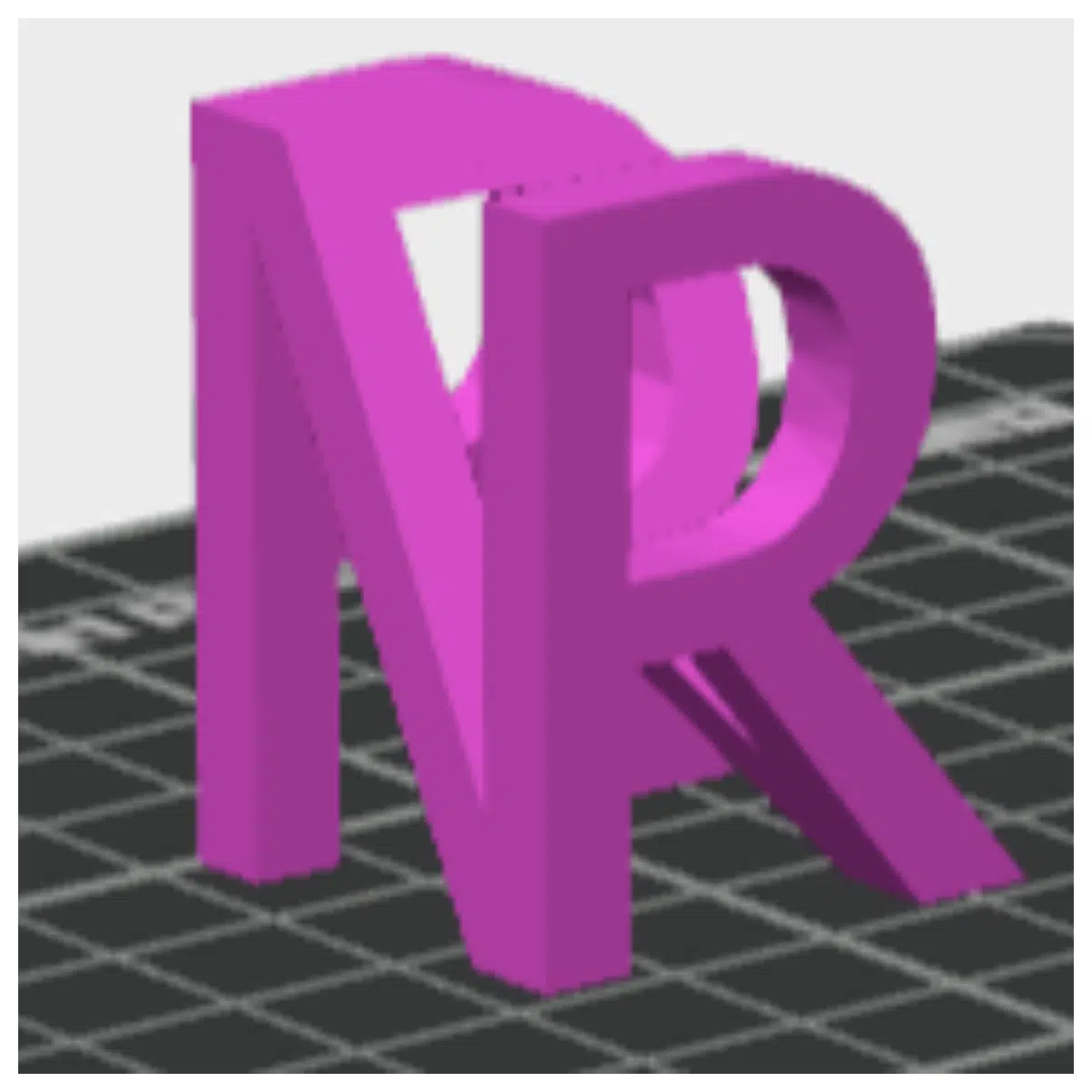 Letter NR Car Parts Vehicle Accessories Auto Decoration Car Accessory Auto Parts Car Modification Automotive Supplies