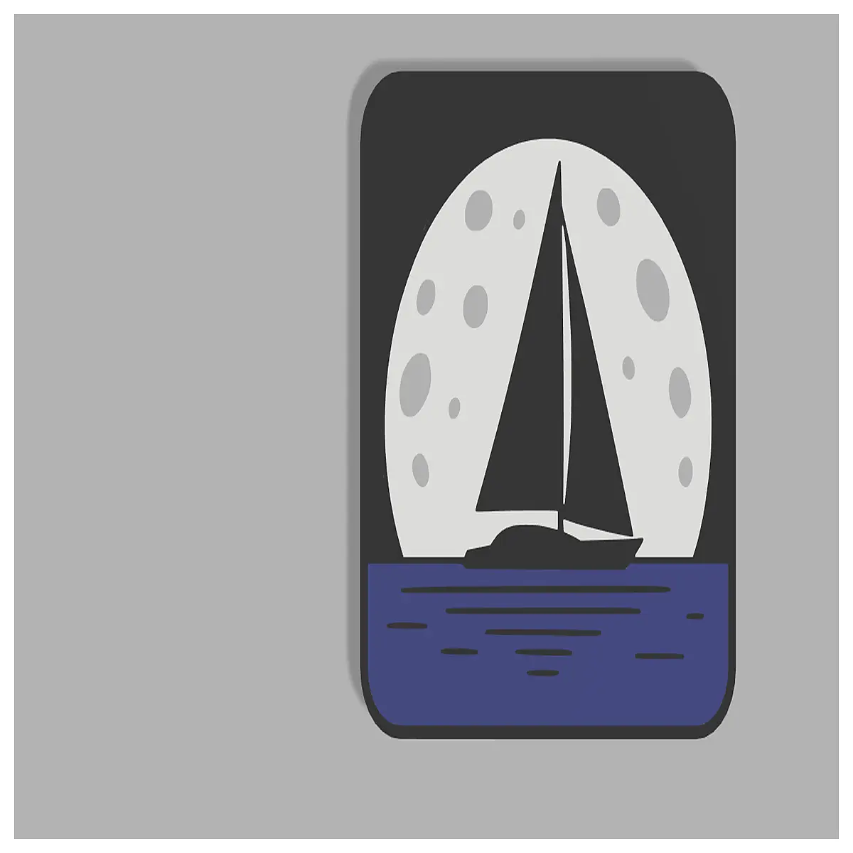 night for bedroom floating moon with boat design romantic starry sky projector kids