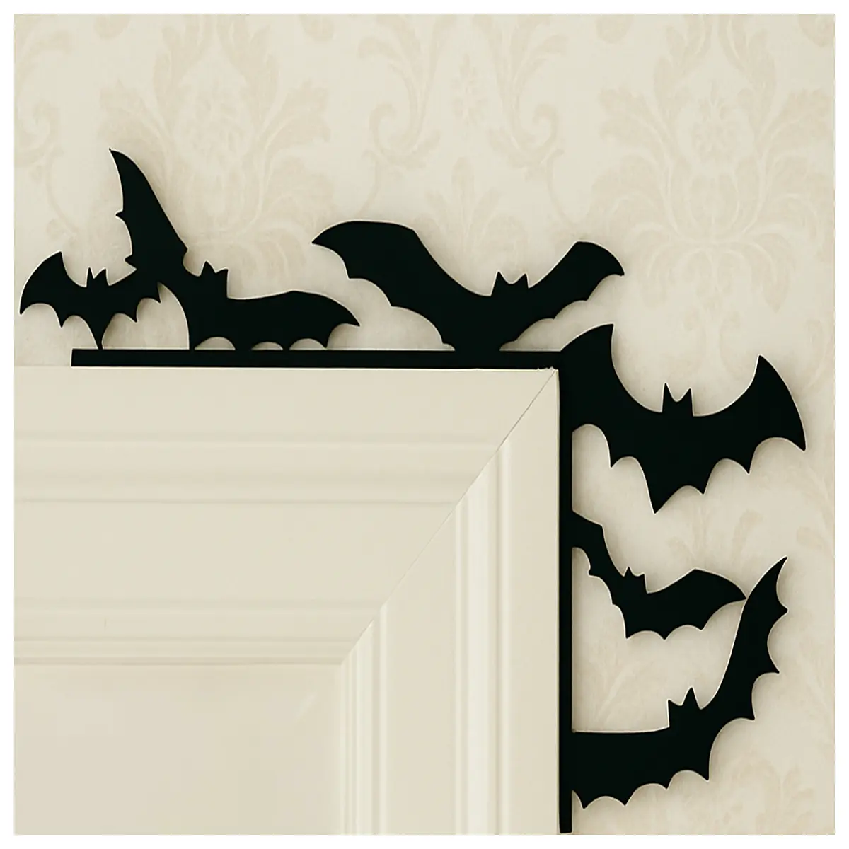halloween door corner protectors bat shape spooky ghost bumper guards for kids room festive party decor wall bumpers