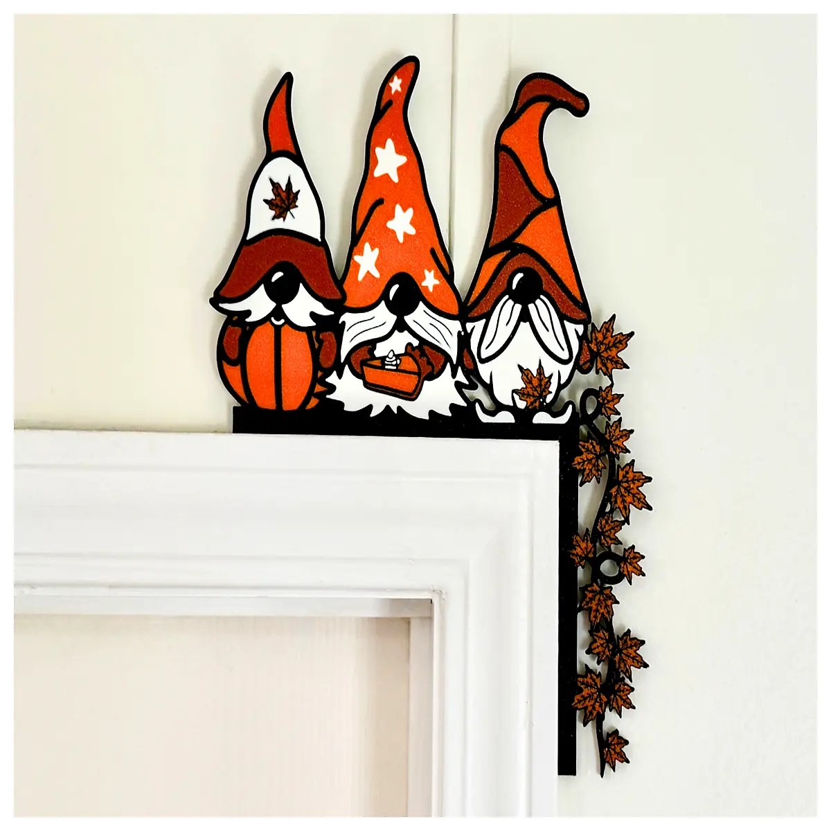 Autumn Miniature Gnome Decoration Corner Accent Festive Decor Indoor Figurine Autumn Home Decoration