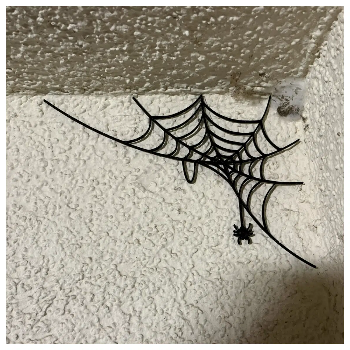 Halloween Cobweb Corner Decoration Festive Decor Haunted House Props Cobweb Effect Wall Corner Decoration Halloween Supplies