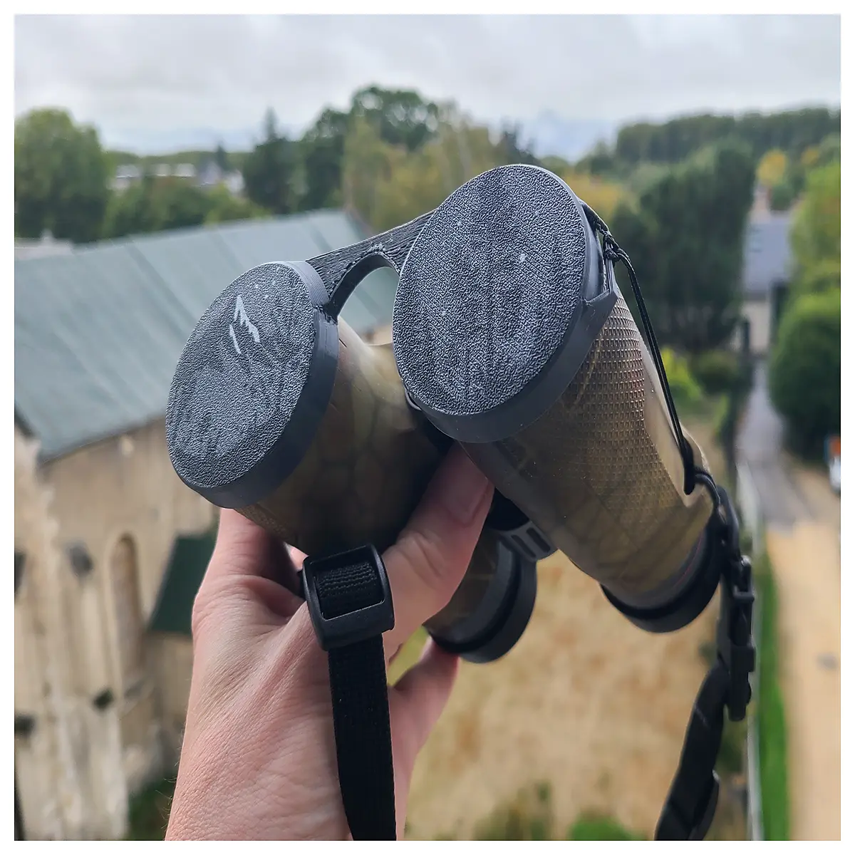 Solognac 10x42 Binoculars Protection Case Lens Cover Guard Carrying Bag Protection Accessories Scratch