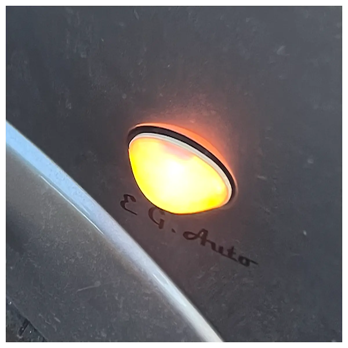 Turn Signal Cover Replacement Side Turn Signal Housing Car Turn Signal Accessories Vehicle Lighting Turn Signal Shield