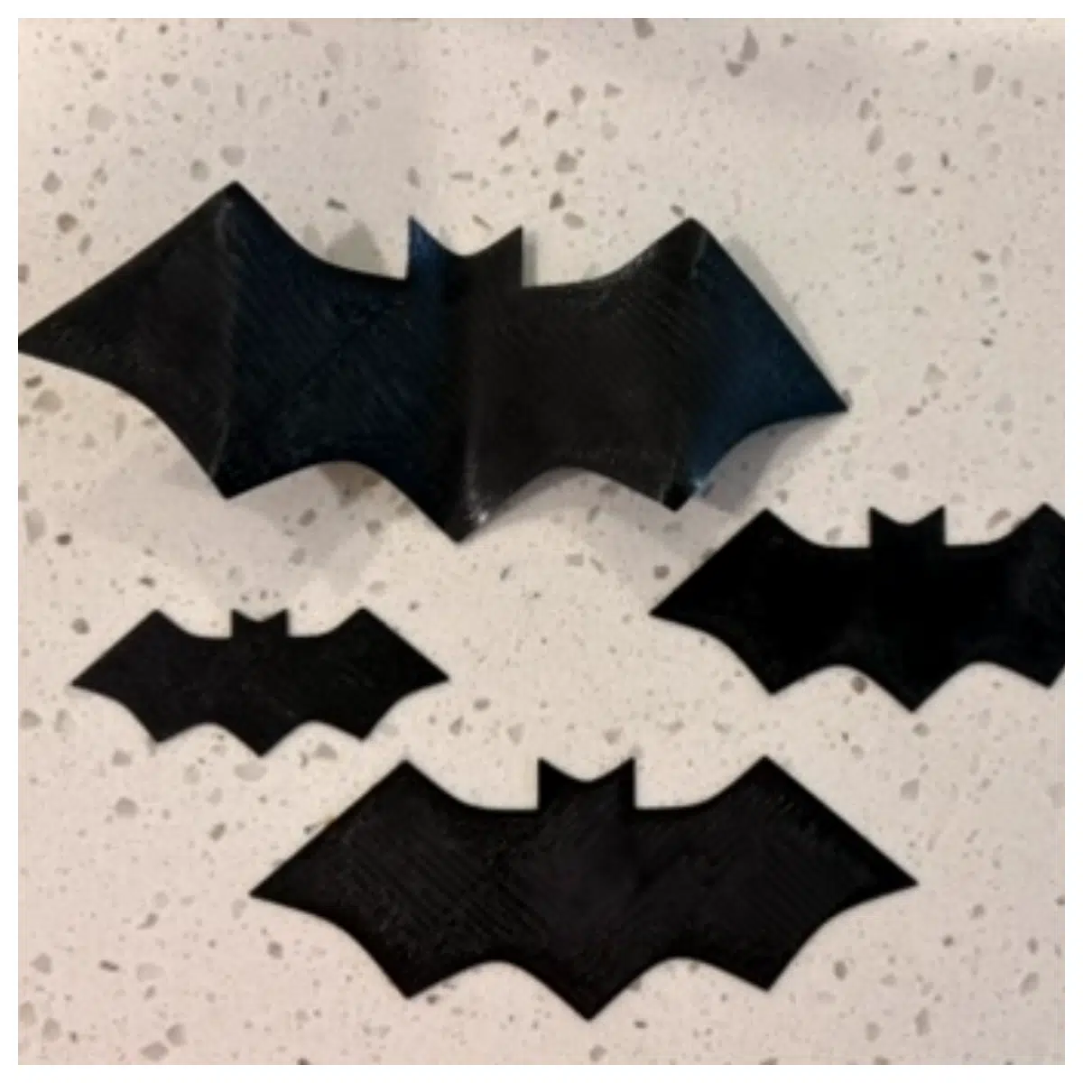 halloween wall decor bats spooky home decoration