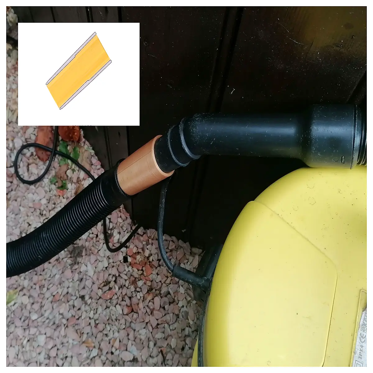 Pool Hose Adapter 38mm to 35mm Wet Dry Vacuum Connector Pool Cleaning Accessories Hose Fitting