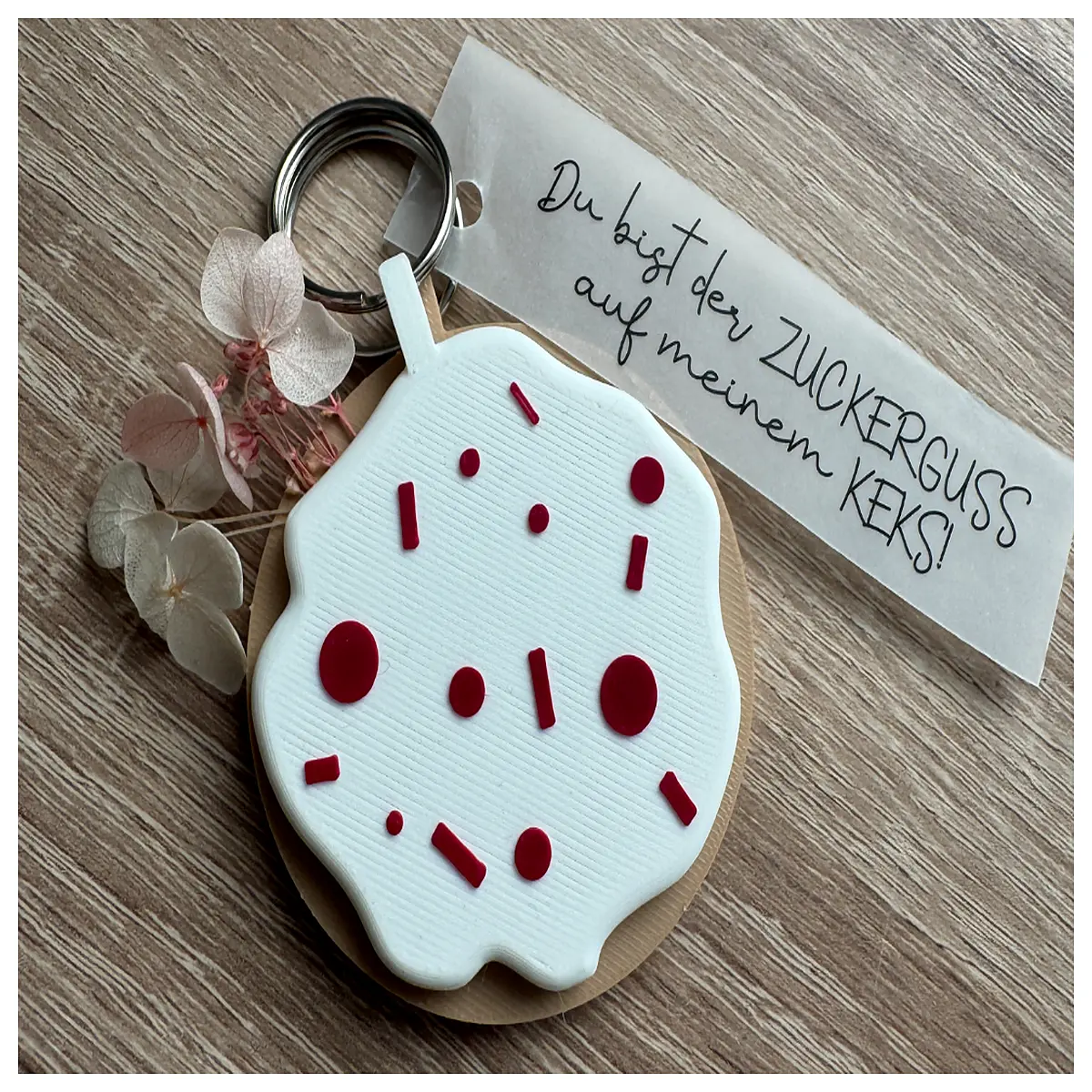 Magnetic Cookie Charm Keychain Creative Snack Holder Magnetic Key Chain Fun Decorative Accessory Candy Component Magnetic Candy