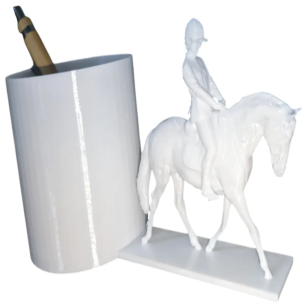 Leticia Xafirico Pen Holder Phone Stand Desk Organizer Mobile Card Holder Phone Accessories Phone Creative Design Simple Fashion