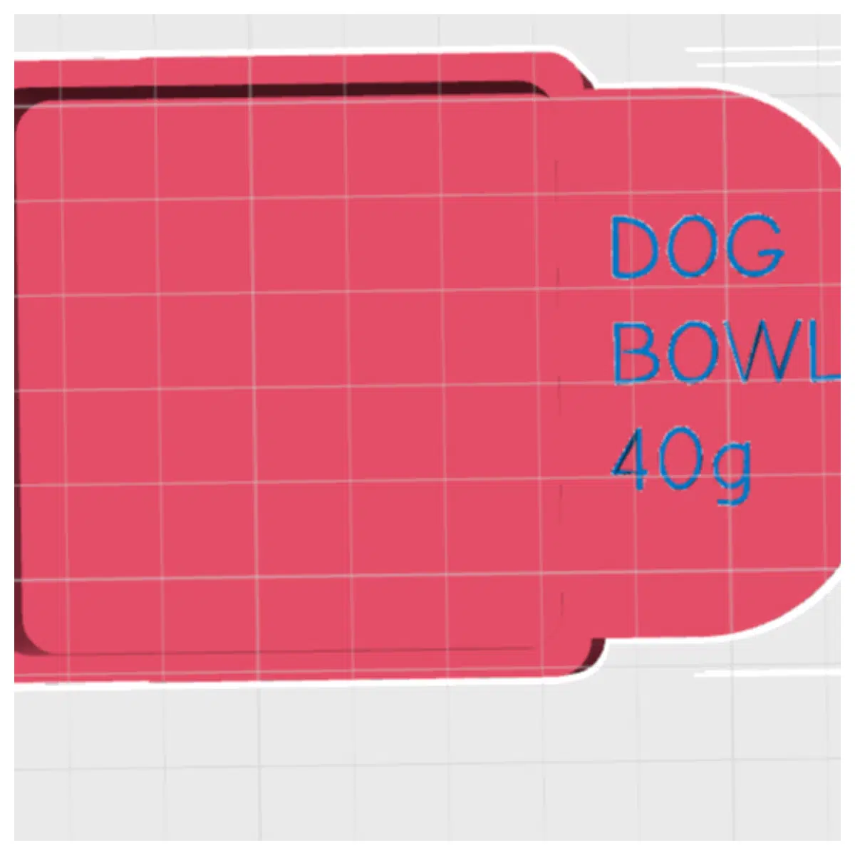 Dog Bowl 40g Pet Food Bowl Ceramic Bowl Puppy Bowl Feeding Bowl Training Bowl Pet Bowl Accessories