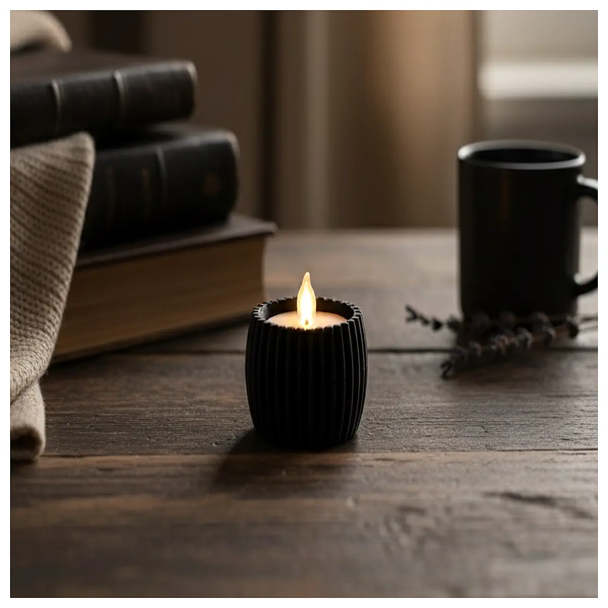 Modern Small Candlestick Tea Candlestick Holder Creative Desktop Decoration Simple Scented Candle Stand Art Piece Candle Placement Decorative Item