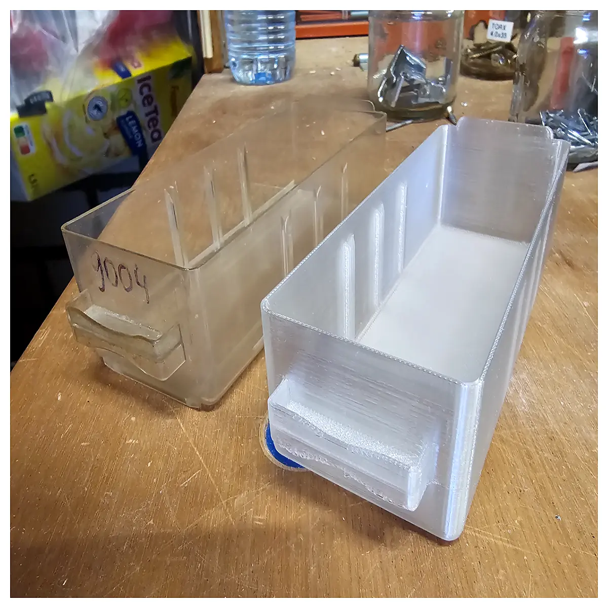 replacement parts tray organizer for small screws bolts nuts hardware storage box with compartments