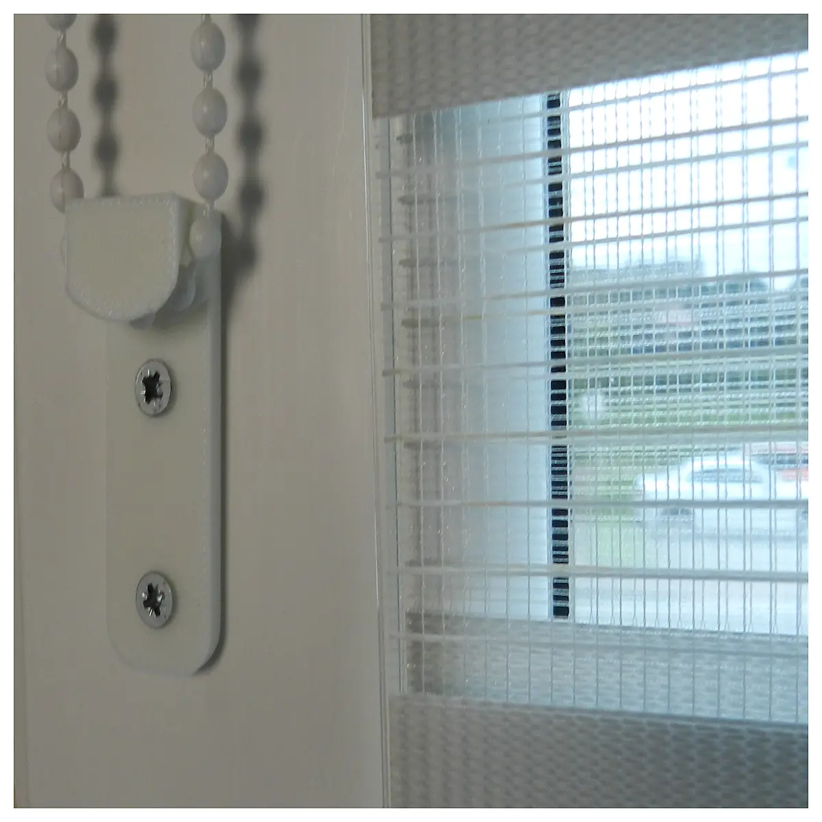roman shade safety cord guide rail child proof lock system blind cord organizer tensioner