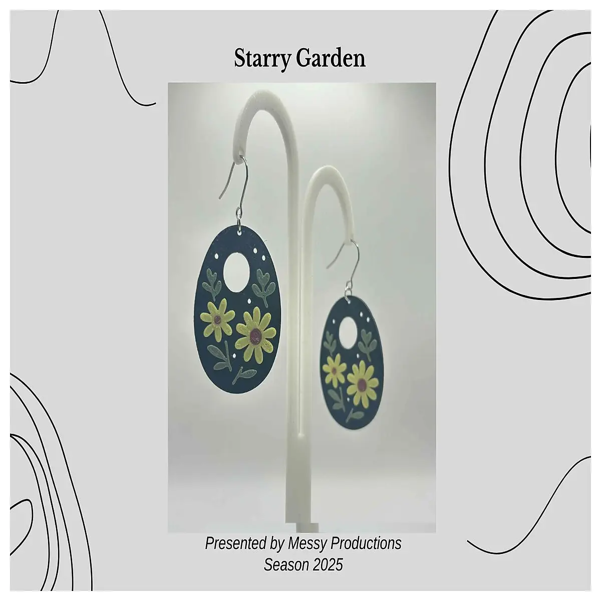 Floral Earrings Women s Style Elegant Earring Romantic Flower Decoration Jewelry Girlfriend Best Friend