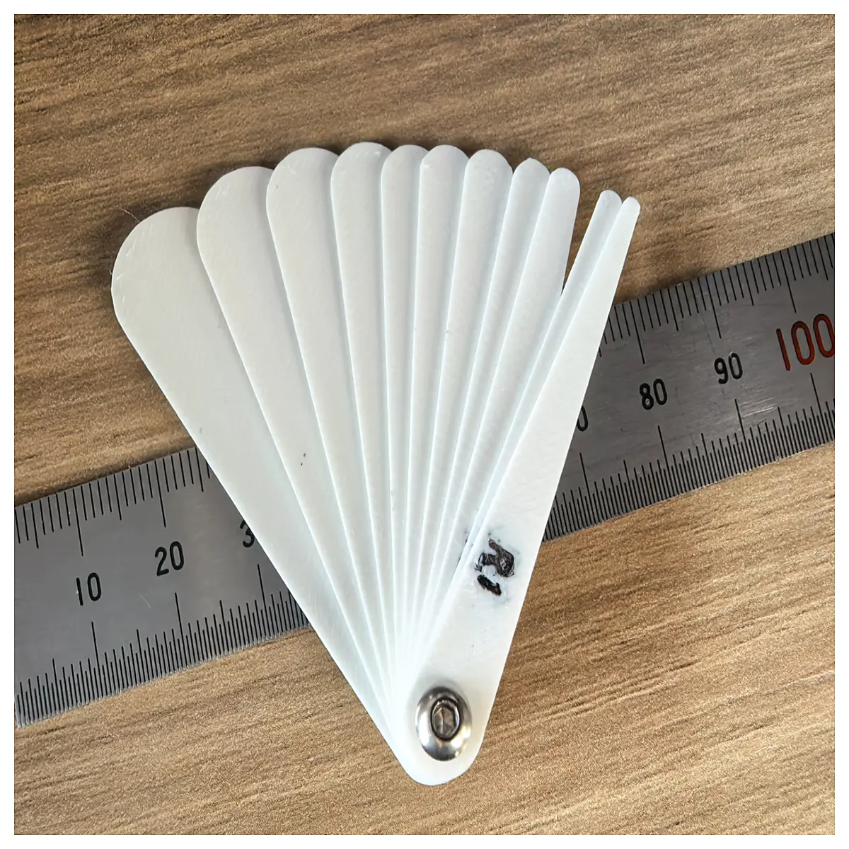 Round Corner Gauge Radius Measurement Tool Angle Finder Precise Measurement Quick Measurement Industrial Applications