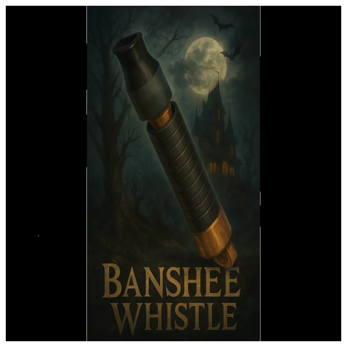 Banshee X Whistle Cute Horror Toy Kids Prank Prop Ghost Decoration Design Scary Whistle