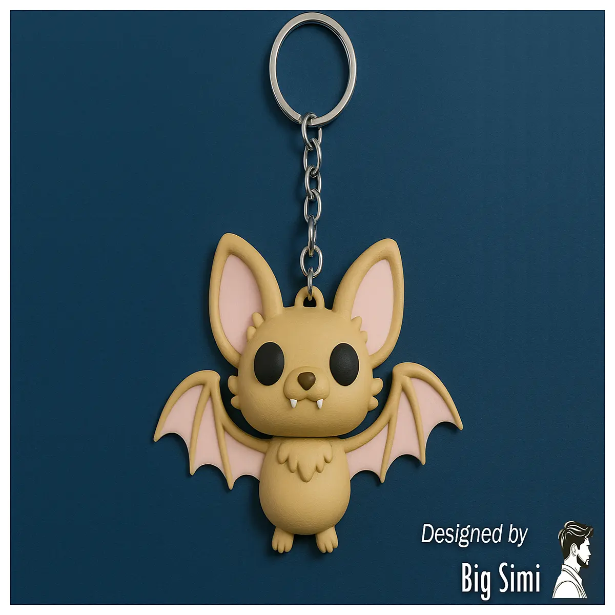 cute movable bat keychain for bags spooky halloween accessory gothic horror toy charm flexible rubber animal pendant