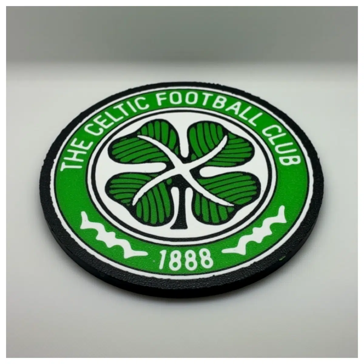 celtics coaster set new emblem gear home decor table protection