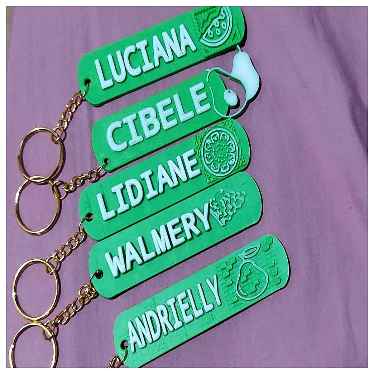 Keychains Fruit Charm Mobile Phone Holder Decorative Accessory Fruit Shaped Keyring Pendant Phone Chain Keyring Accessories Decoration