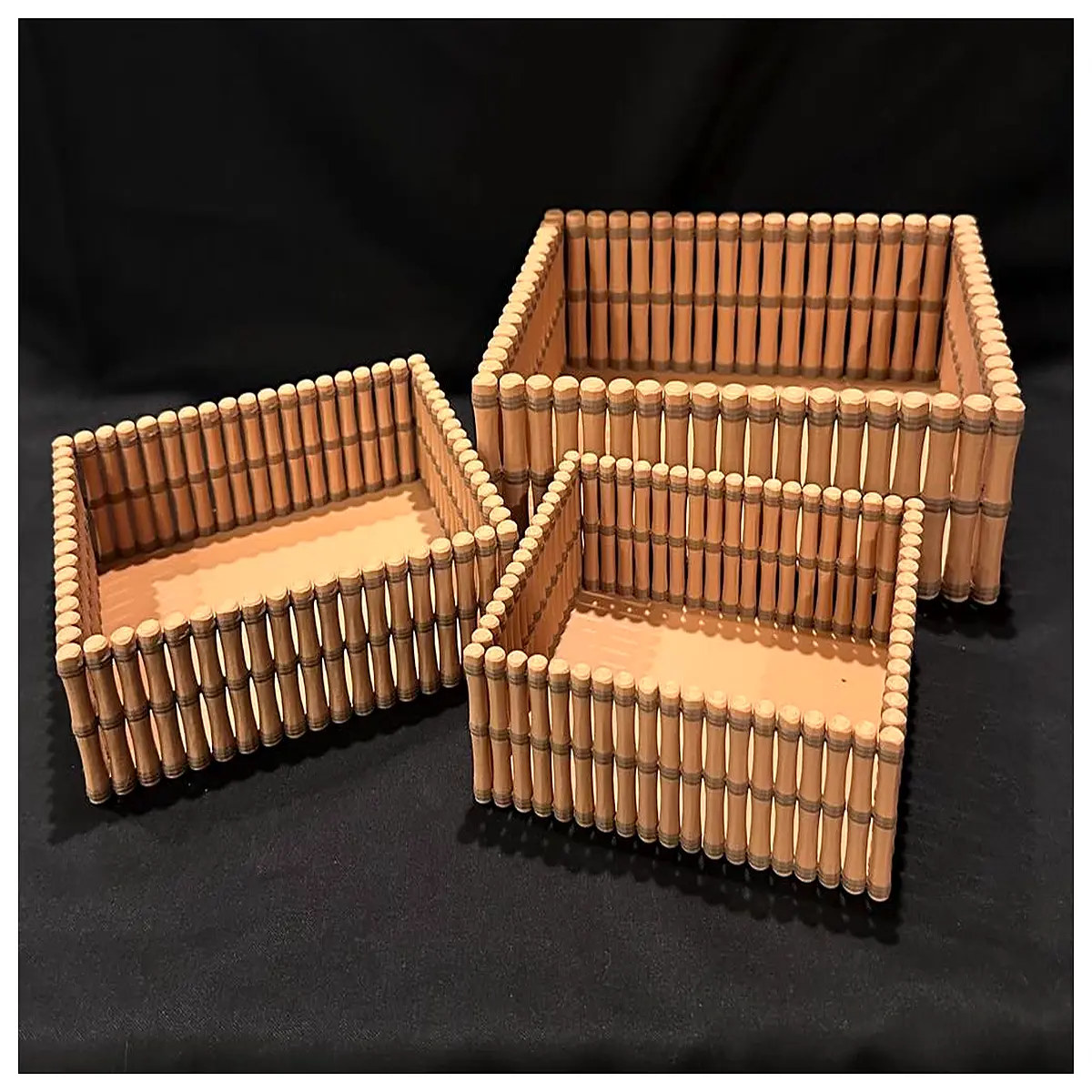 edc organizer tray for coins keys small items minimalist desktop storage box