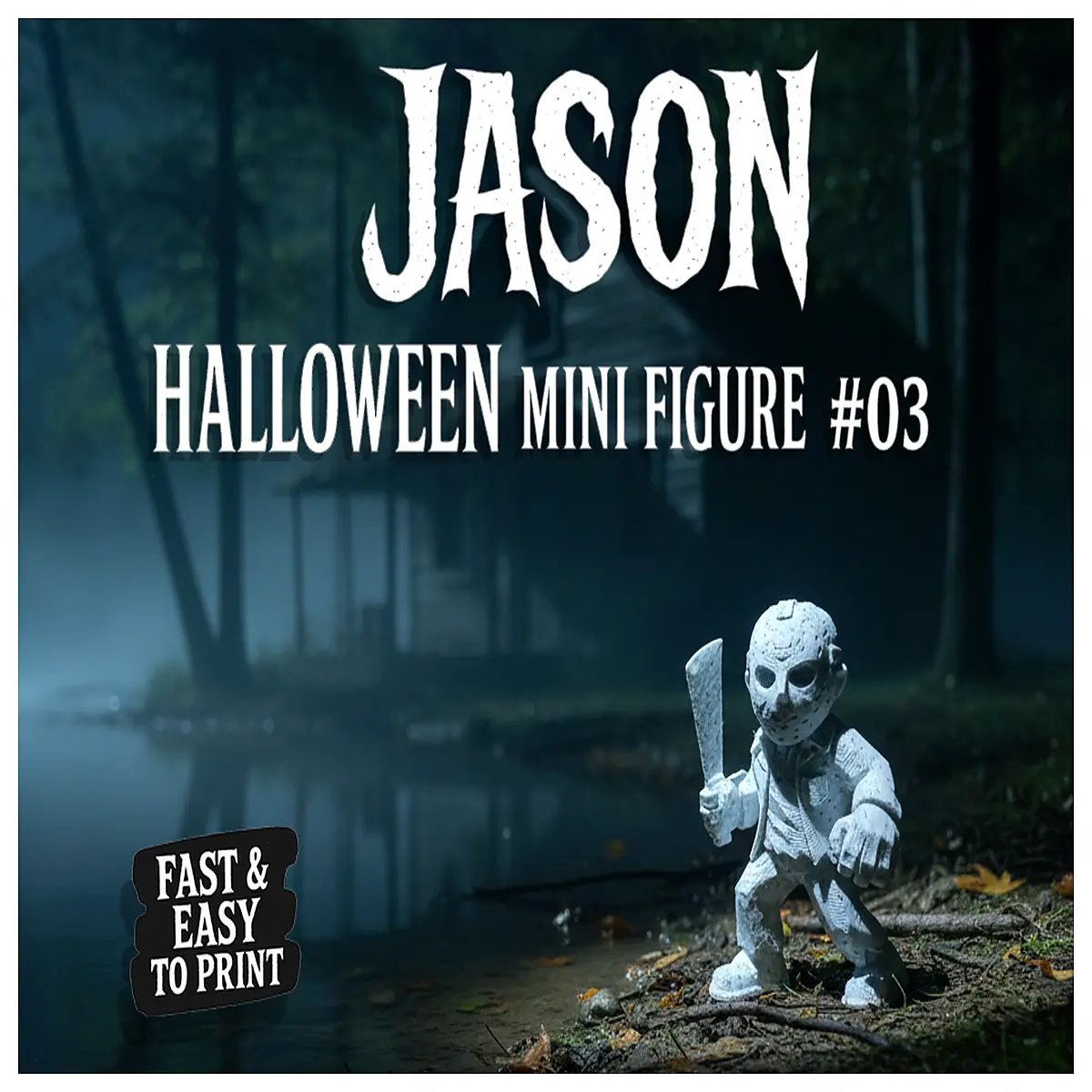 jason voorhees mini figure halloween prop scary movie collectible horror doll decoration
