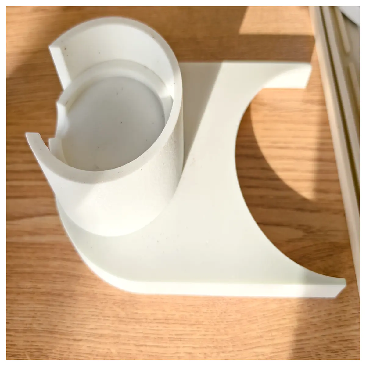 laqia df45 grinder riser upgrade with portafilter holder for better ergonomics and stable brewing setup