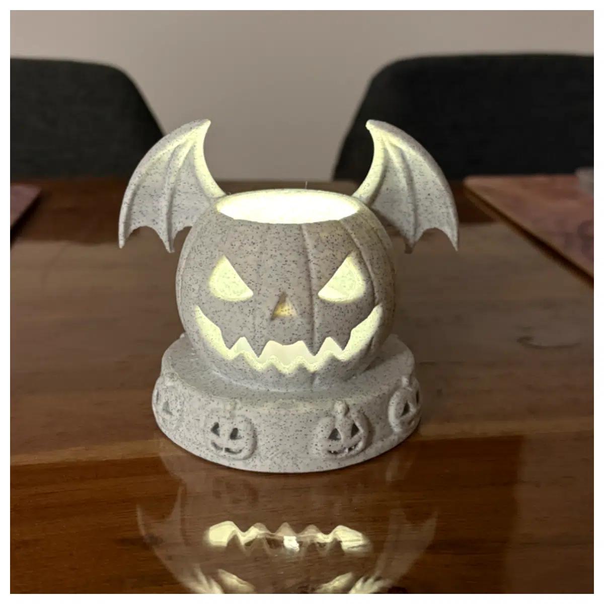 Demon Candlestick Creative Table Decoration Festive Gift Ceramic Craft Decorative Candle Holder
