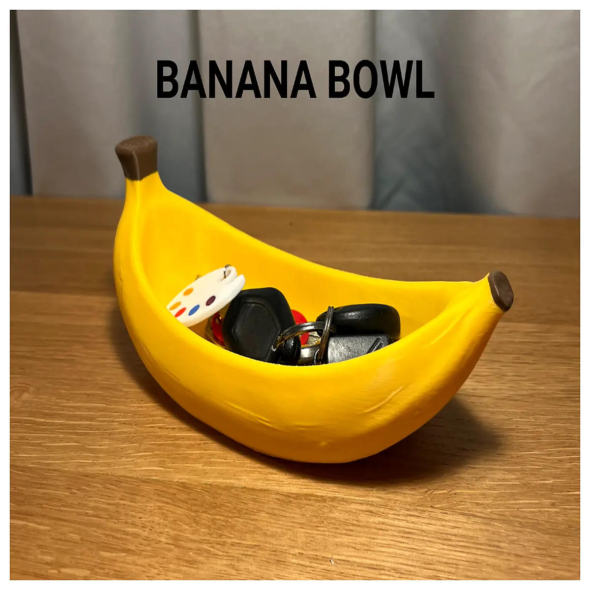 Banana Bowl Creative Fruit Bowl Dessert Decor Kitchenware Fruit Dessert Container Portable Fruit Bowl