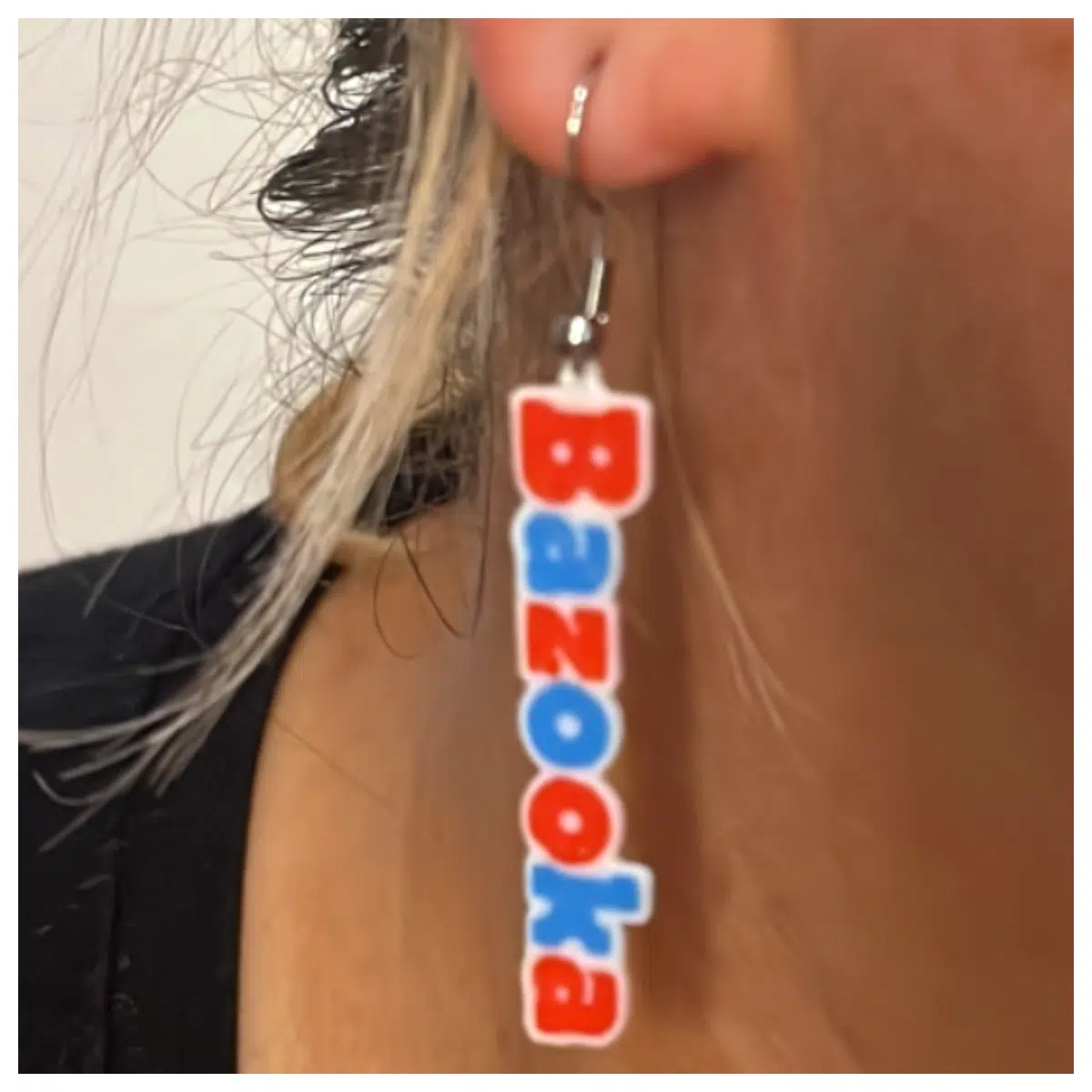 Bazuka Bubblegum Earrings Women s Cute Candy Earrings Student Girl Gift Trendy Accessories