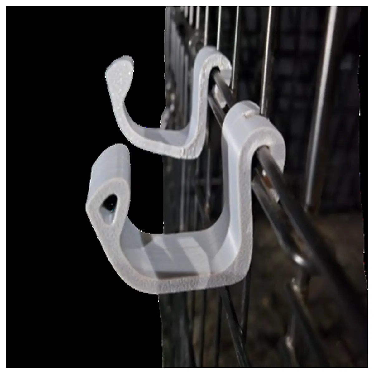 duty dog crate hook wall mount for kennel door latch pet cage organizer storage