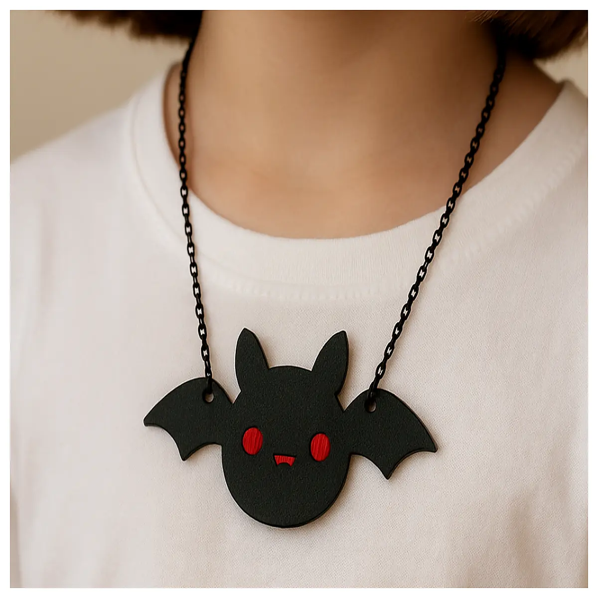 Cute Bat Pendant Necklace Wing Jewelry Women s Accessories Girl Gift Fashion Necklace Bat Pendant Chain
