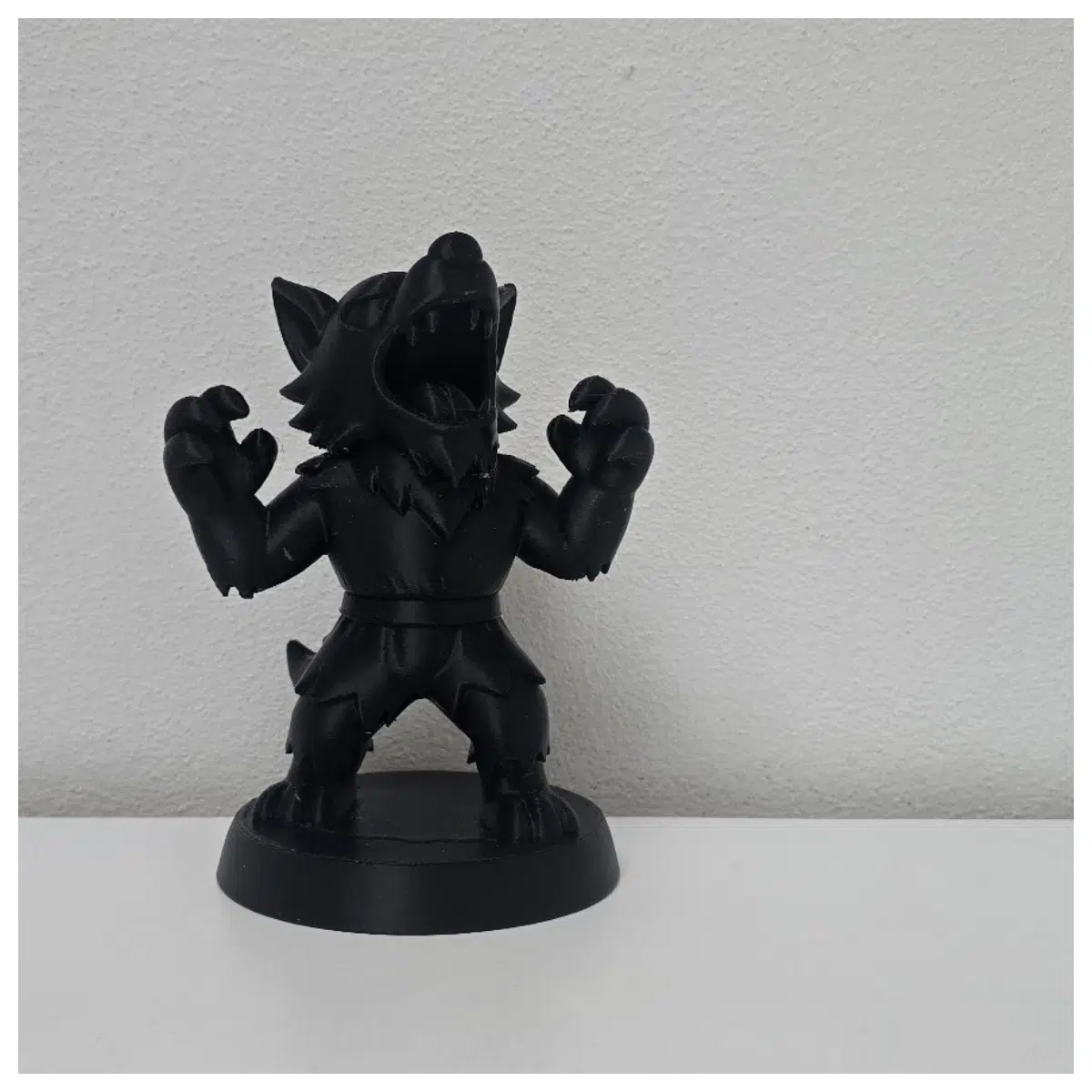 halloween howling werewolf statue garden decor spooky yard art resin figure haunted house prop