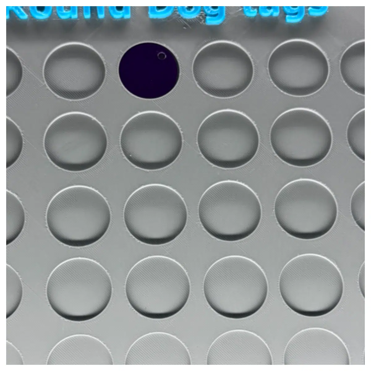Round Dog Template Jigs Accessories Clamp Fast Positioning Tools