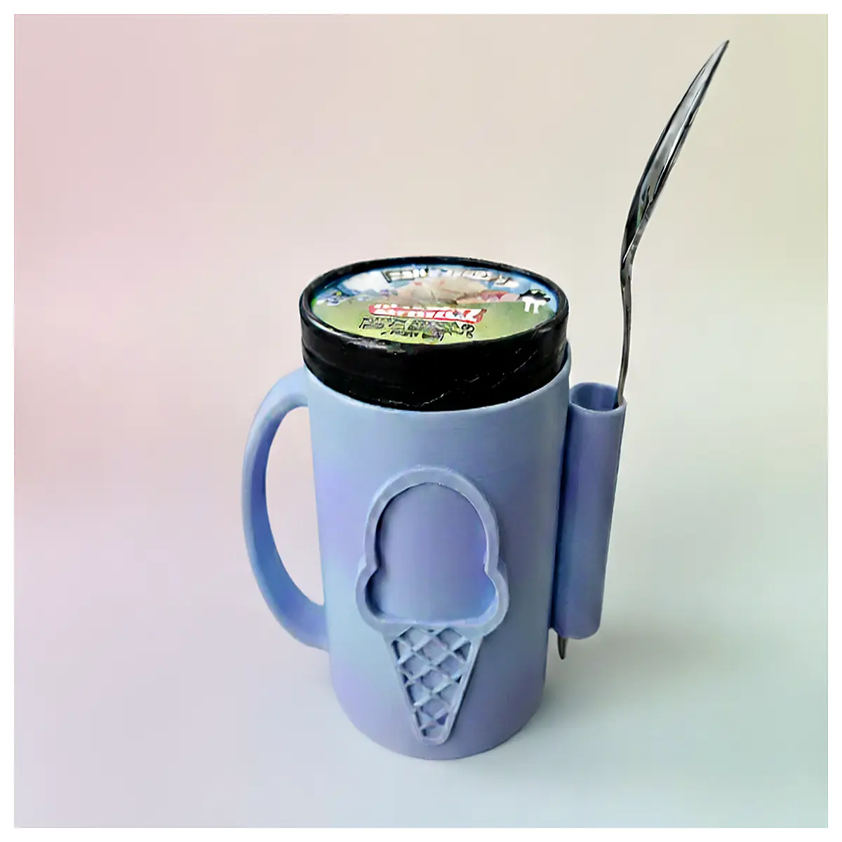 Ice Cream Holders Mini Dessert Display Stand Birthday Party Decoration Cute Small Ice Cream Stands Desktop Dessert Display Party Decor Miniature Lovel