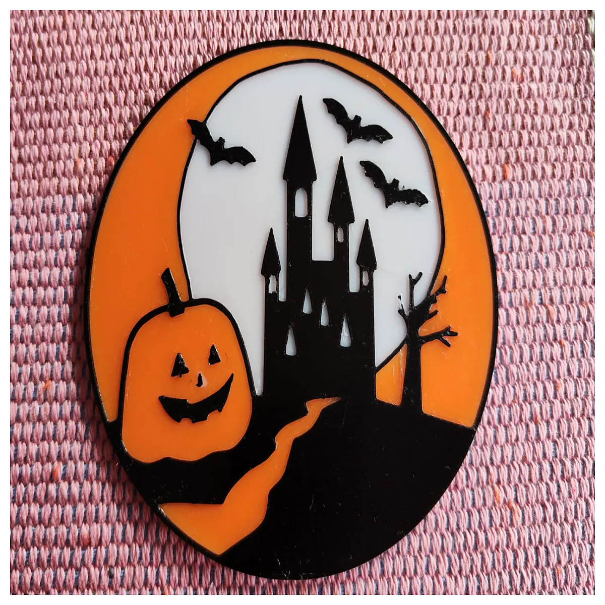 Halloween Coasters Spooky Themed Cup Mats for Parties Events Festive Decoration Design