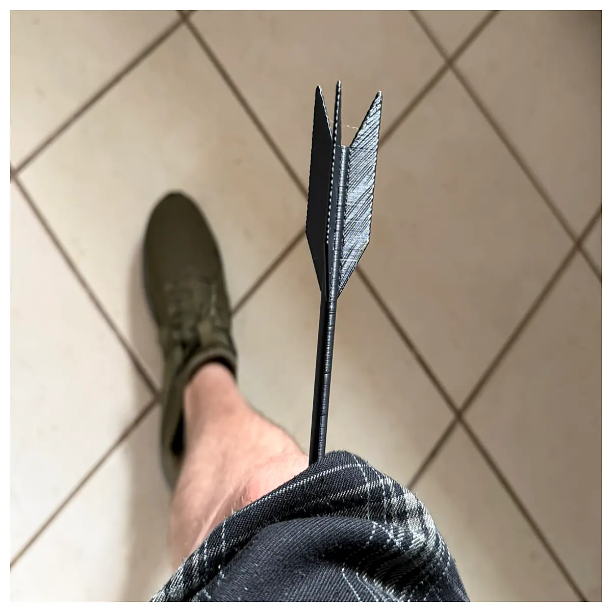 Knee Arrow Toy Roleplay Props Kids Toys Simulation Arrows Outdoor Games Roleplaying Limb Amputee Props