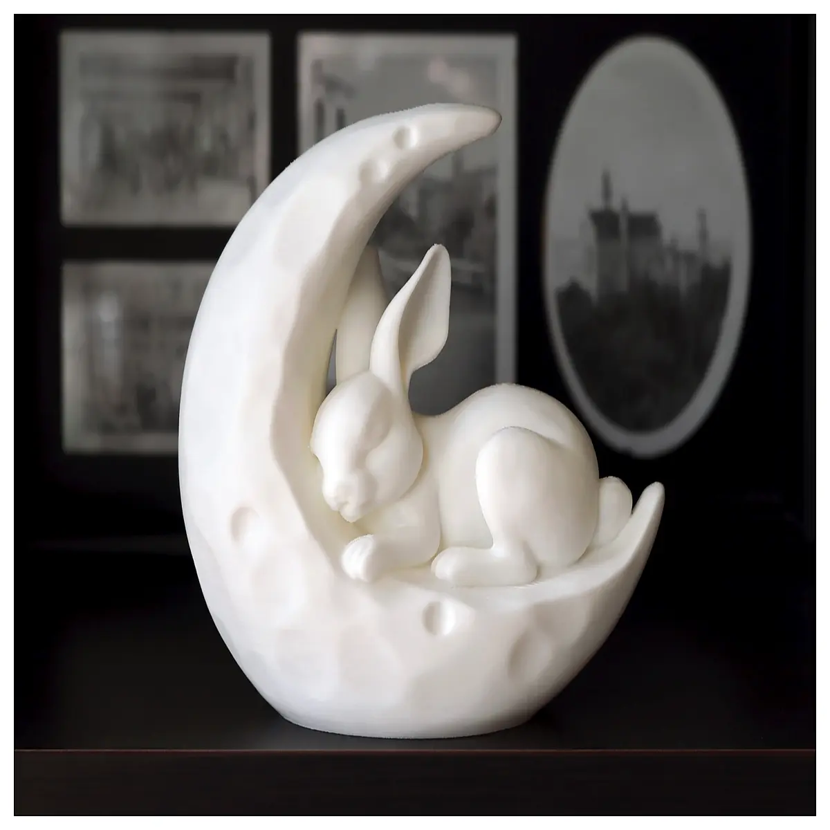 cute moon rabbit plush toy lunar festival lantern night for kids bedroom soft stuffed animal gift