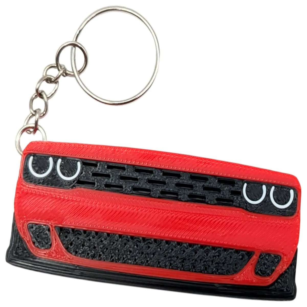 Challenger Front Key Chain Car Accessory Car Decoration Parts Auto Keychain Replacement Challenger Keyring