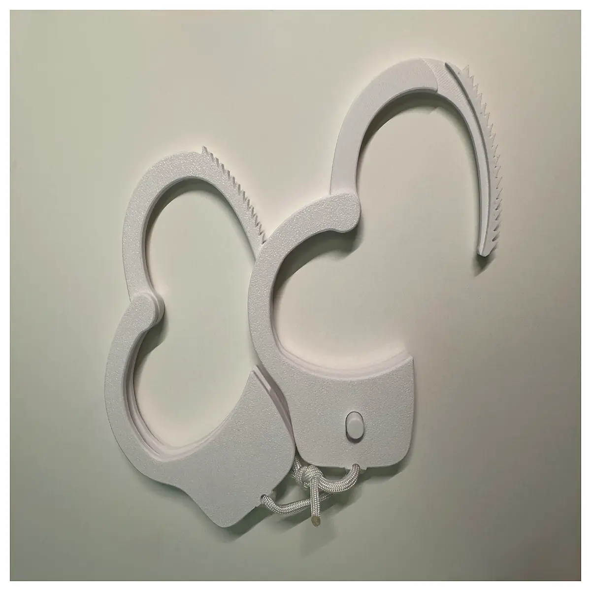 Rope Type Heavy Duty Keyless Handcuffs Quick Unlock Emergency Escape Lock Accessories