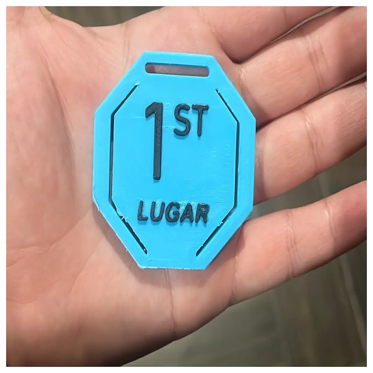 Hexagonal Sports Medal Sports Award Certificate Competition Recognition Awards Ceremony Supplies