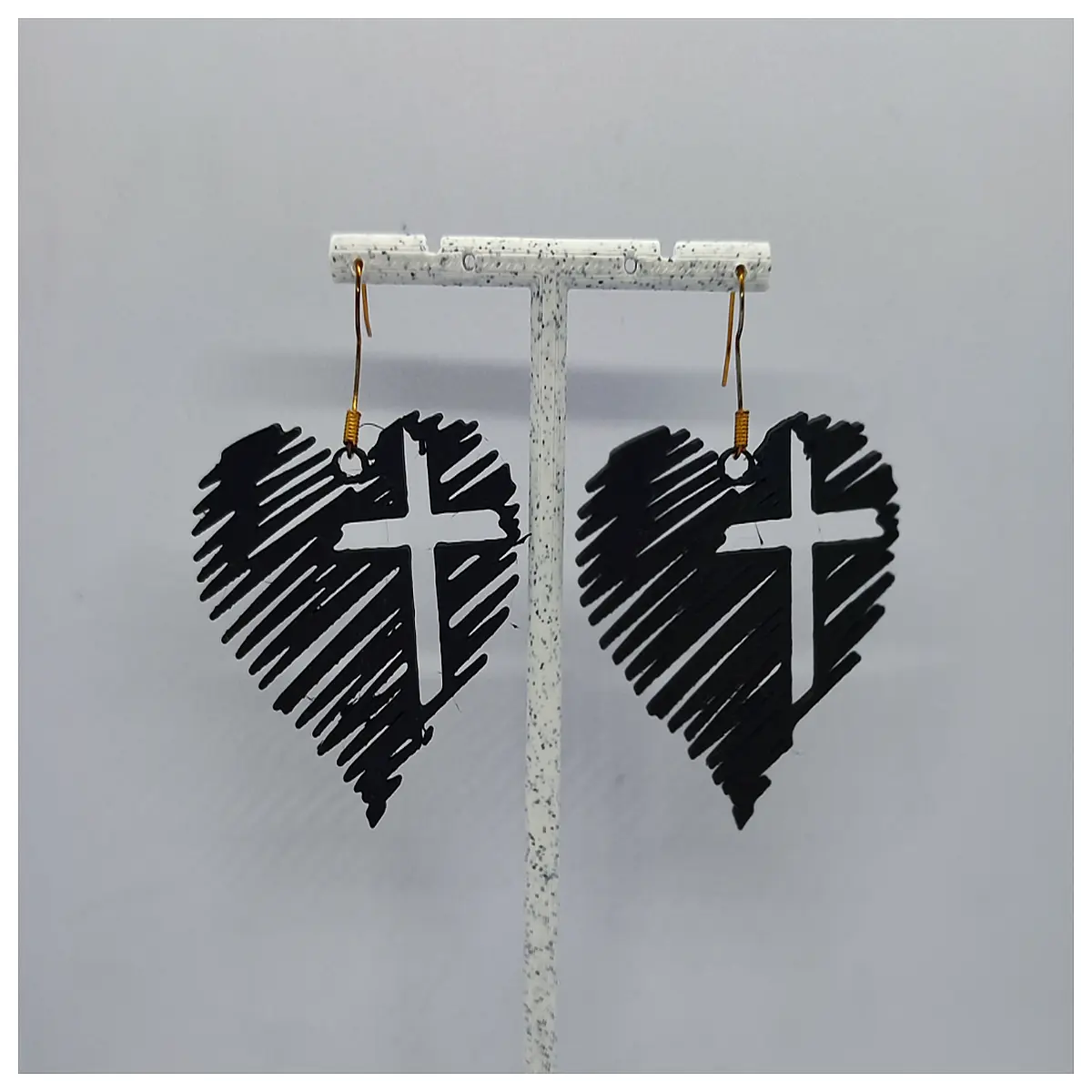 Faith Passion Earrings Women s Religious Jewelry Elegant Stud Earrings Spiritual Jewelry Memorial Gift