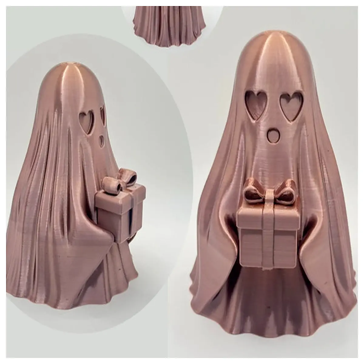 Halloween Ghost Gift Box Decoration Ghost Toy Festive Ornament Spooky Display Halloween Gift Idea