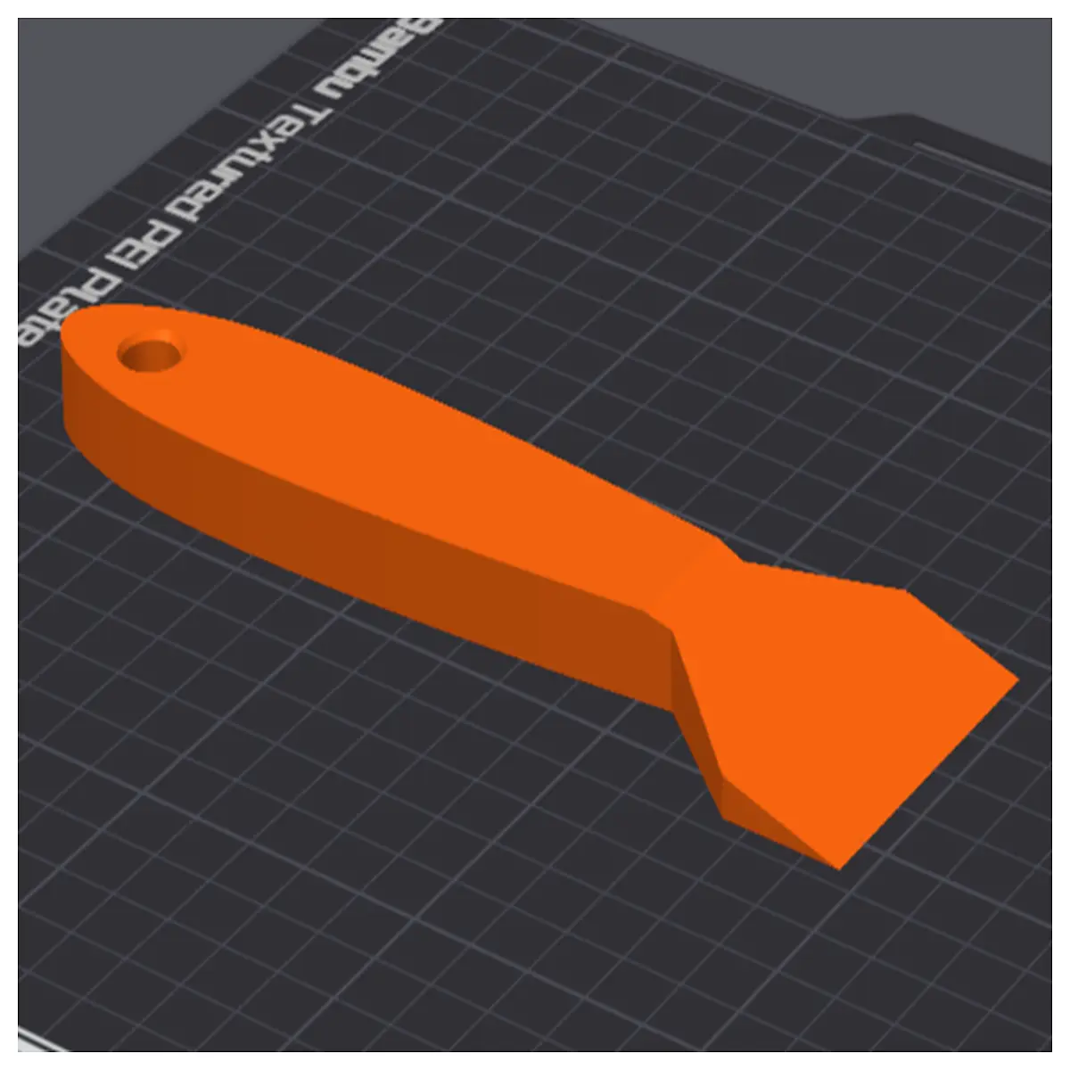 petg squeegee for resin printing printer accessories flat edge scraper tool