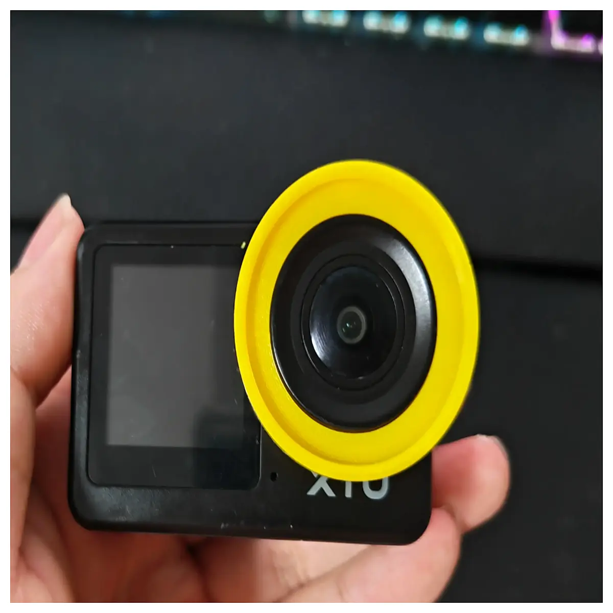 XTU Xiaotou S6 Action Camera 37mm Filter Adapter Ring Action Camera Accessories Lens Adapter Outdoor Photography Sports Cam