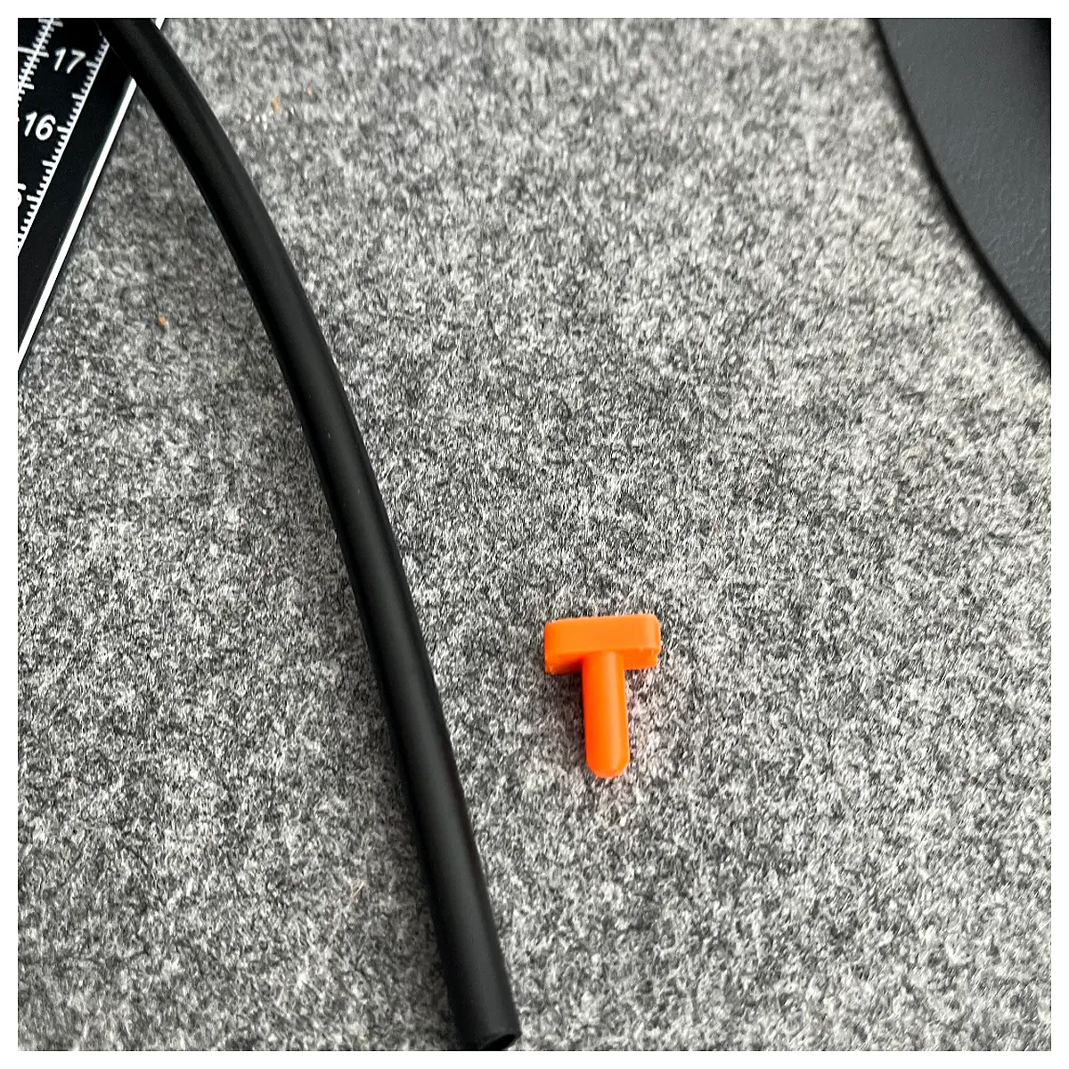 gardena 46mm micro irrigation end cap connector fitting for drip line tubing system