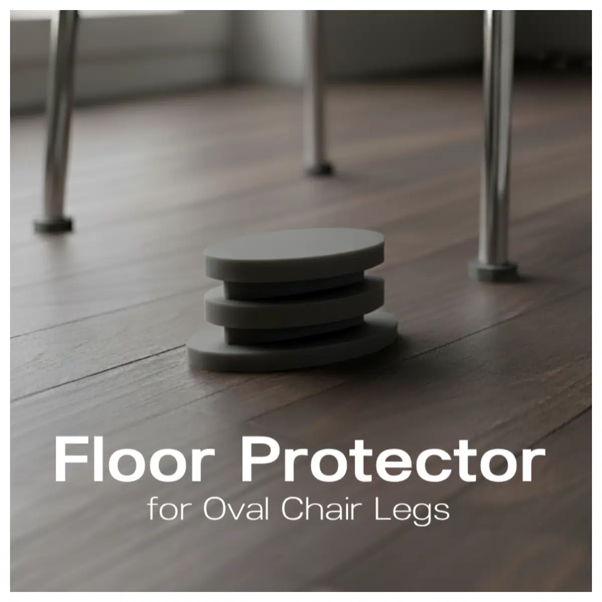 Round Chair Leg Floor Protectors Anti Scratch Pads Chair Leg Covers Protective Accessories Furniture Parts