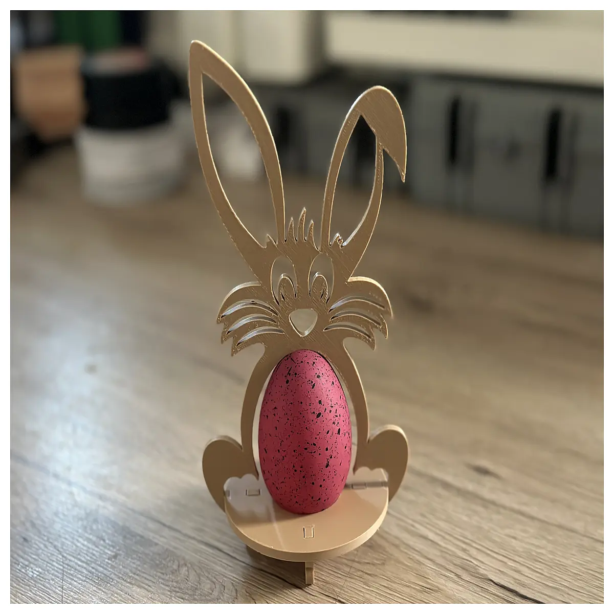 easter bunny egg carton decorative tiered tray centerpiece for spring table setting